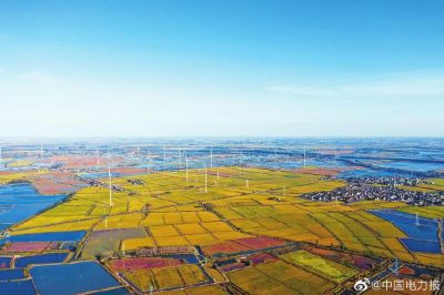 國內(nèi)最高風(fēng)電機組并入江蘇電網(wǎng)