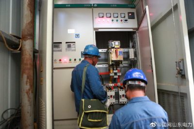 對冷庫的變壓器、客戶專線、配電盤進行逐項測試消缺