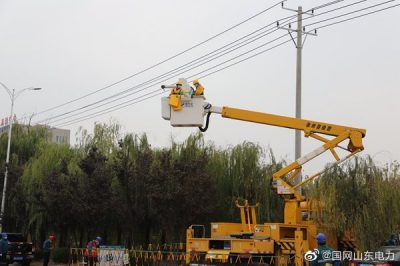 對線路進(jìn)行帶電巡檢消缺