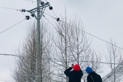 重點(diǎn)巡視桿塔、線路設(shè)備覆雪等情況