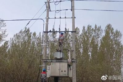 南辛店供電所對(duì)春檢線路采用夜巡、特巡
